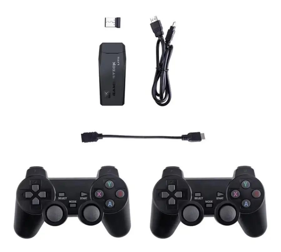 Console de jeux TV : 20 000 jeux et 2 manettes sans fil