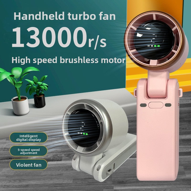 Mini ventilateur turbo rechargeable