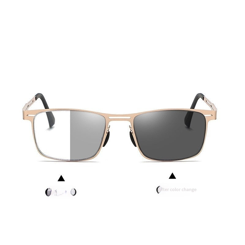 Lunettes progressives photochromiques