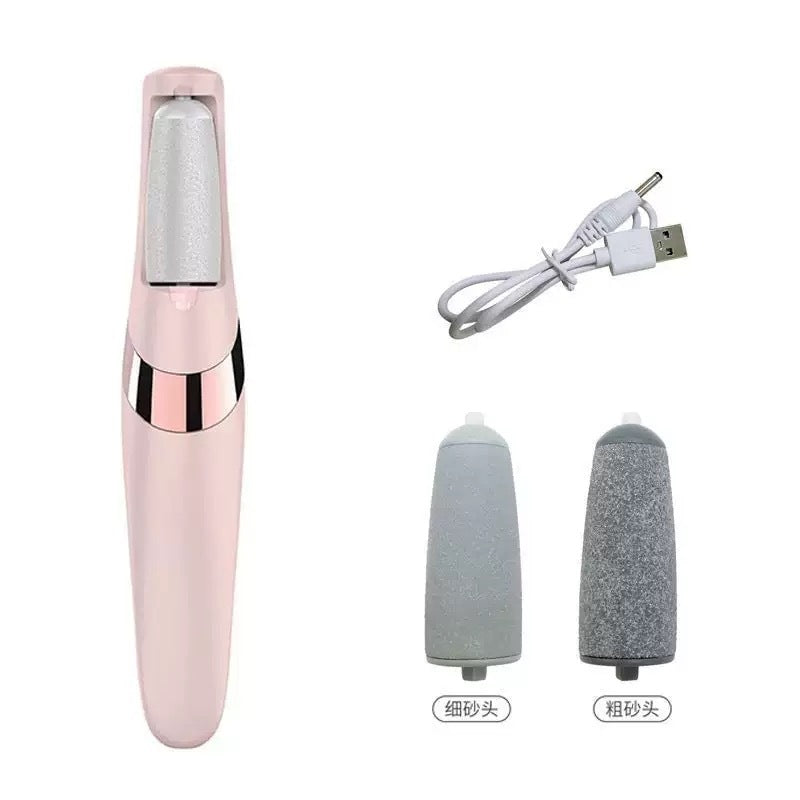Râpe électrique pour pieds rechargeable (talons doux)