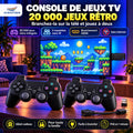 Console de jeux TV : 20 000 jeux et 2 manettes sans fil