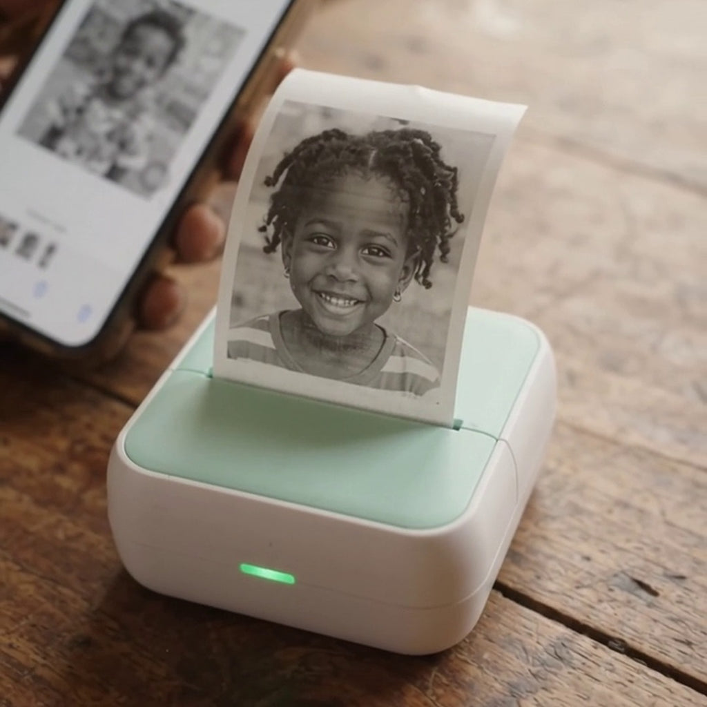 Mini imprimante thermique Bluetooth sans encre